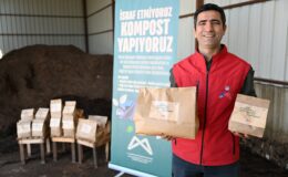 Büyükşehir, “İsraf Etmiyoruz, Kompost Yapıyoruz” 