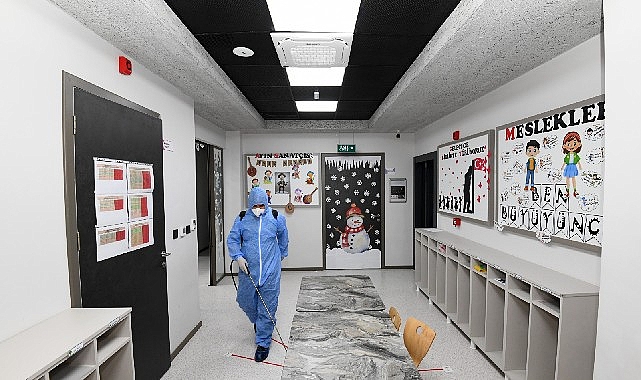 Osmangazi’deki Kreşlerde Hijyen Standardı Zirveye Çıktı