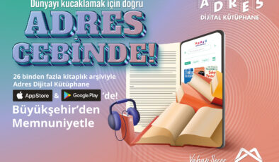 Bilgiye Erişim ‘Adres Dijital Kütüphane’ de