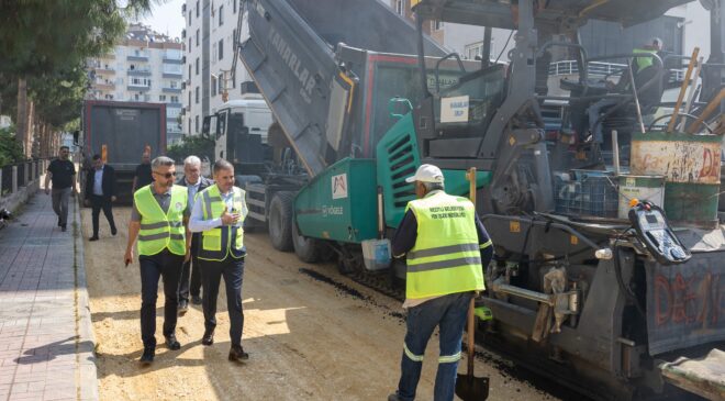 MEZİTLİ’DE TEKNİK STANDARTLARA UYGUN YOL ÇALIŞMALARI