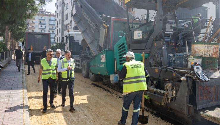 MEZİTLİ’DE TEKNİK STANDARTLARA UYGUN YOL ÇALIŞMALARI
