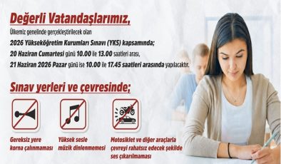 EMNİYET’TEN VATANDAŞLARA SESSİZLİK ÇAĞRISI!