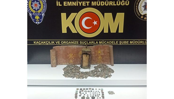 ÇOK SAYIDA CAPTAGON HAP VE TARİHİ ESER ELE GEÇİRİLDİ