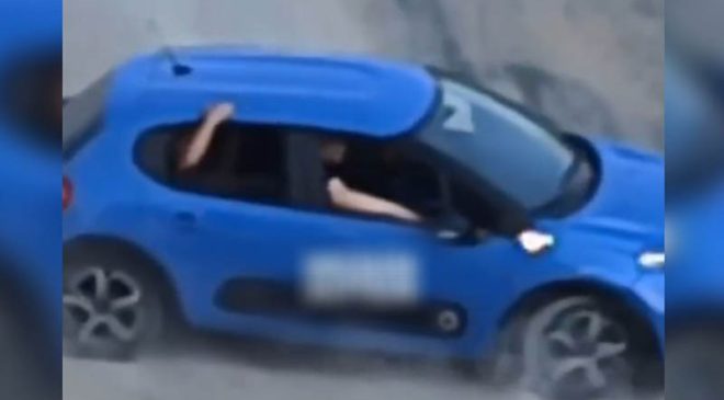 TRAFİK GÜVENLİĞİNİ TEHLİKEYE ATAN SÜRÜCÜ