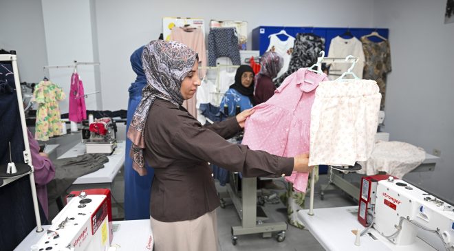 MERCEK’li Kadınların El Emeği Göz Nuru Ürünleri Görücüye Çıktı