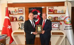 KKTC 5. Cumhurbaşkanı Ersin Tatar, Anamur’da  Ağırlandı 