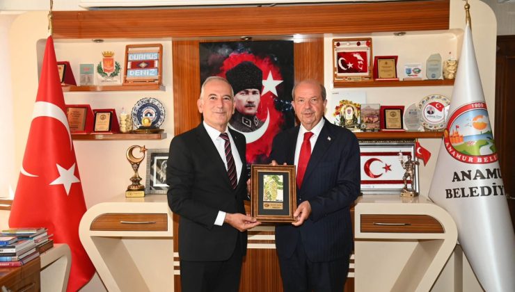 KKTC 5. Cumhurbaşkanı Ersin Tatar, Anamur’da  Ağırlandı 