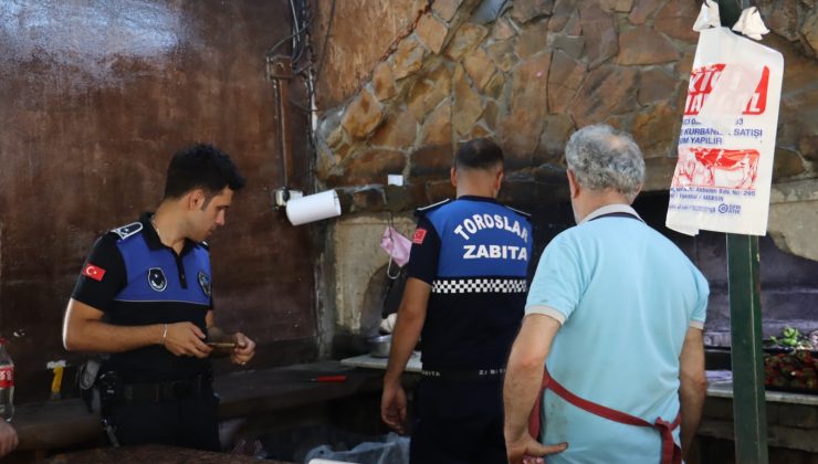 TOROSLAR’DA GIDA GÜVENLİĞİ İÇİN DENETİMLER SIKLAŞTI