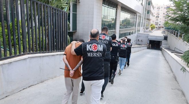 Mersin’de Tetikçi Tuzağı Bozuldu: 6 Tutuklama!