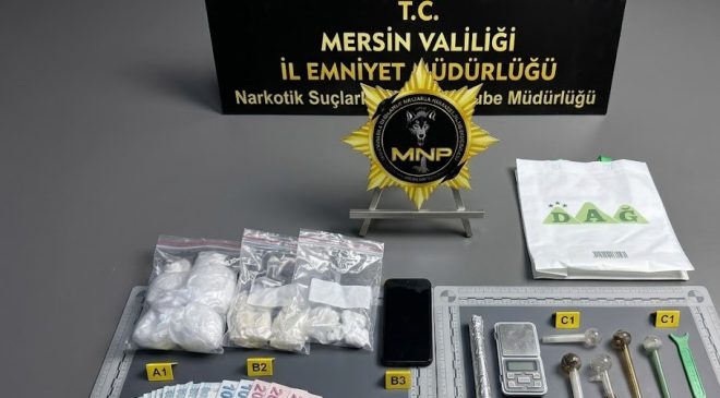 MERSİN’DE DEV UYUŞTURUCU OPERASYONU: 90 TUTUKLAMA