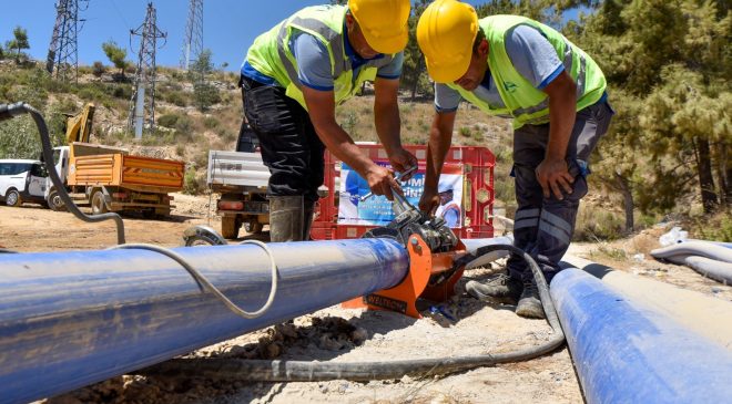 ANAMUR’DA İÇME SUYU BASINÇ SORUNUNA KALICI ÇÖZÜM