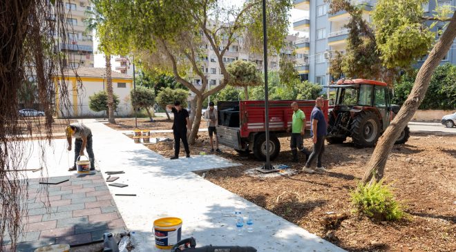 Masal ve Uğur Mumcu Parkları Sil Baştan Yenileniyor!