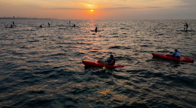 Mersin’de Ücretsiz Su Sporları Sezonu Hız Kesmeden Devam Ediyor