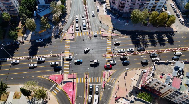 Güleryüz Kavşağı’nda akıllı trafik dönemi