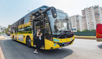Mersin’de elektrikli otobüsler beğeni topluyor