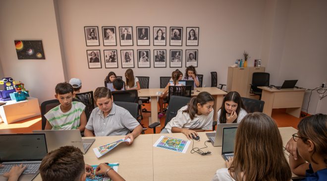 Mersin’de çocuklar yapay zekâyla üretiyor