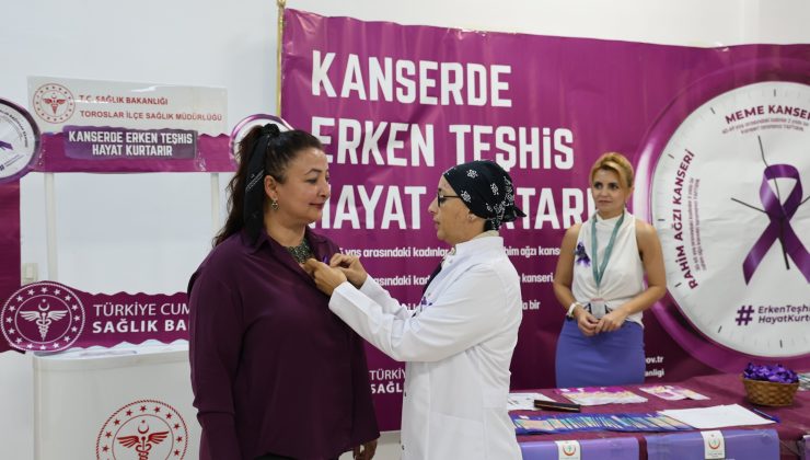 Toroslar’da personele kanser farkındalığı eğitimi
