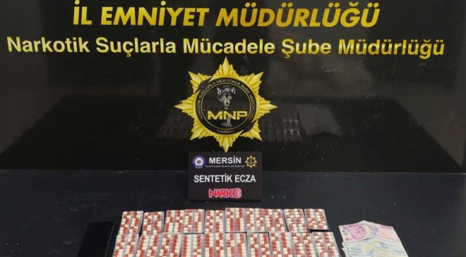 MERSİN’DE UYUŞTURUCU OPERASYONU: 4 TUTUKLAMA