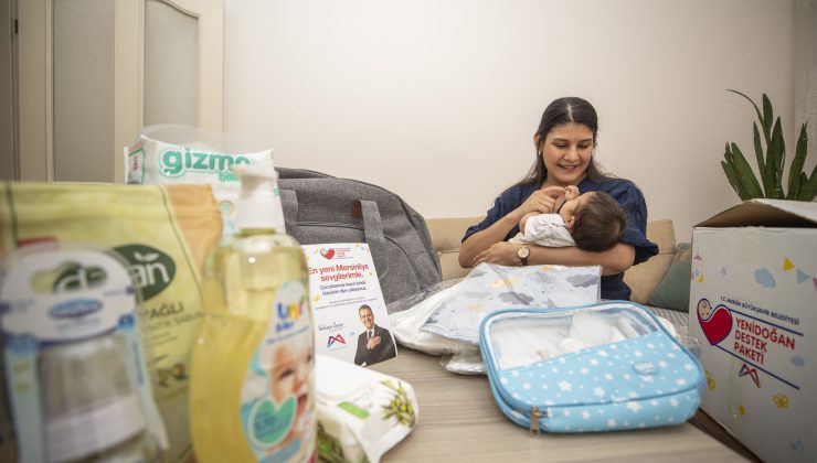 Mersin’in En Yeni Üyelerine 18 Bin Destek Paketi