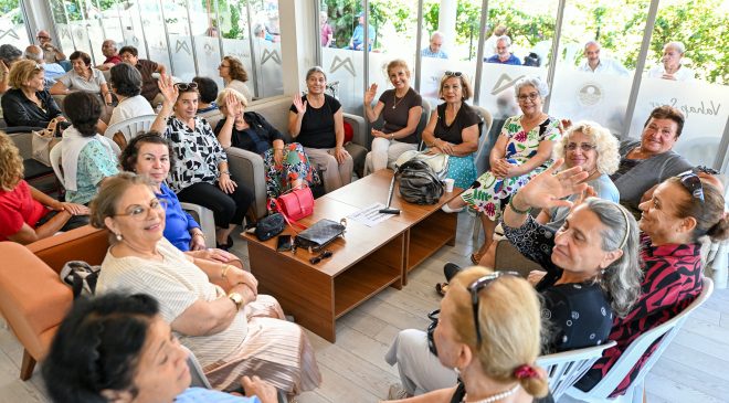 Mersin Büyükşehir Emeklilerin Yanında