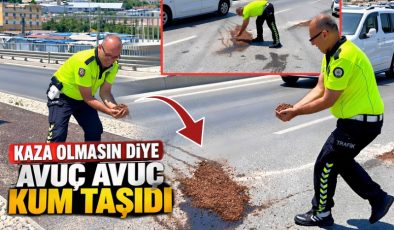 Polis Memurunun Fedakârlığı İçleri Isıttı