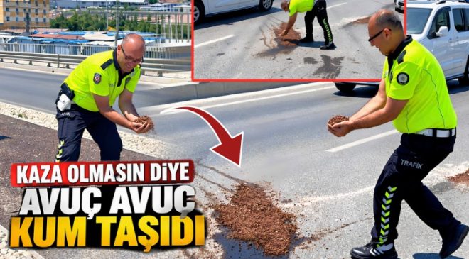 Polis Memurunun Fedakârlığı İçleri Isıttı