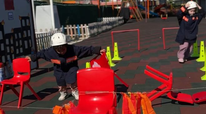 Çocuklar Afet İçin Bilinçlendi