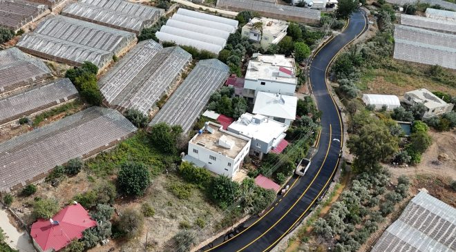 Aydıncık ve Gülnar’da Altyapısı Tamamlanan Yollar Yenilendi