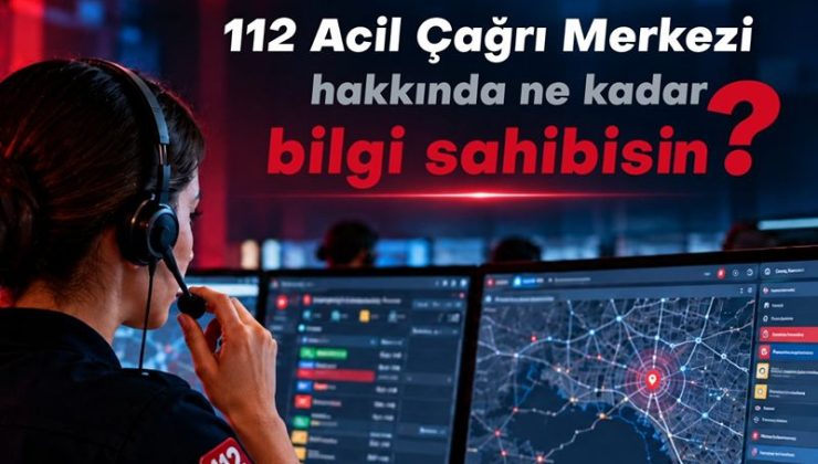 Acil Durumda Tek Numara 112
