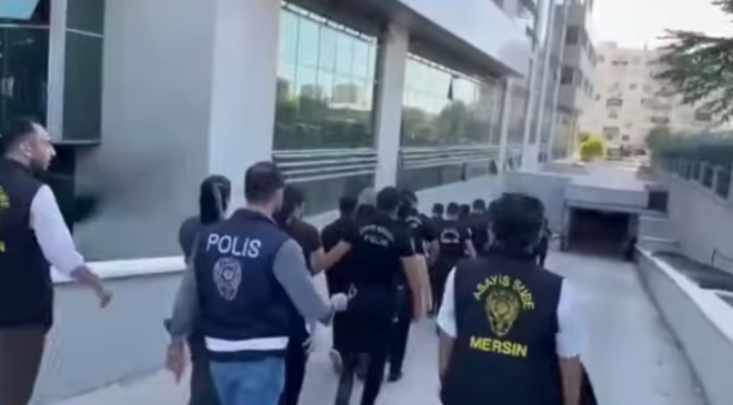 Mersin dâhil 15 İlde Operasyon: 244 Şüpheli Yakalandı
