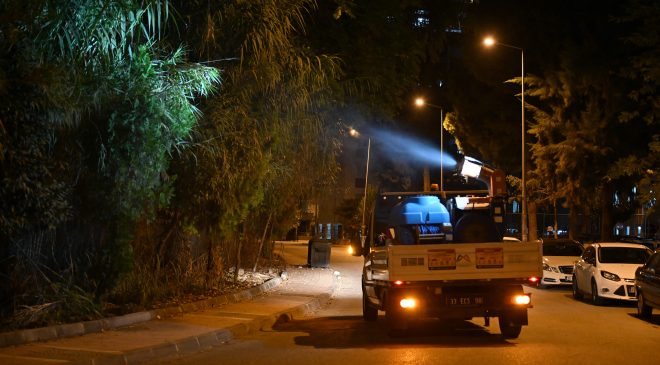 Mersin’de 365 Gün Haşere Mesaisi