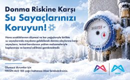 MESKİ’den Vatandaşlara Su Sayacı Donmasına Karşı Uyarı!