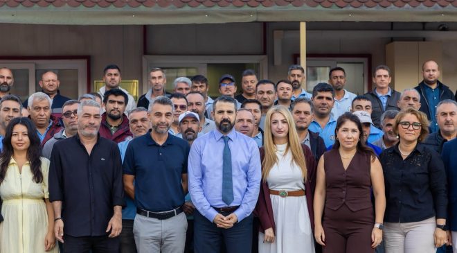 SELAĞZI’NDAN MEZİTLİ BELEDİYESİ PERSONELİNE ZİYARET